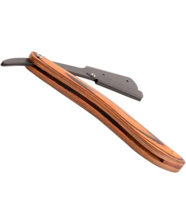 Fomiyes 4-Piece Folding Rapid Shaver Set - Manual Wooden Handle Razors for Clothes & Grooming | International Shipping Available - Buy Online on GoSupps.com