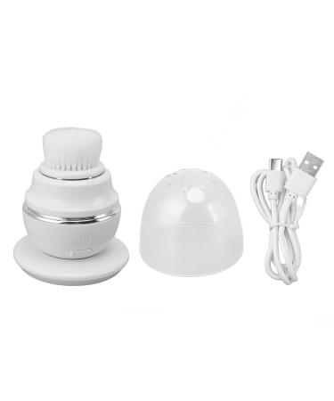 Facial Cleanser Brush ABS Plastic 3 Speed 180mAH Electric Face Scrubber Effective Electric Face Brush for Exfoliation Deep Cleansing and Massaging