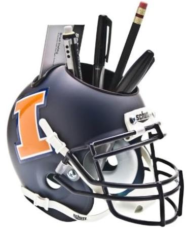 Schutt NCAA Illinois Fighting Illini Football Helmet Desk Caddy - Officially Licensed College Team Merchandise - Buy Online on GoSupps.com