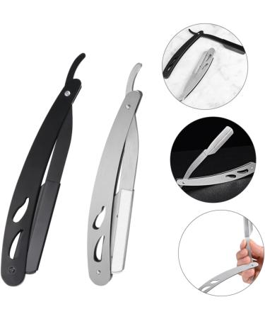 Buy Hapinary Vintage Metal Scissors & Razor Holder | Stainless Steel Shaving Tools for Men - International Shipping - Buy Online on GoSupps.com