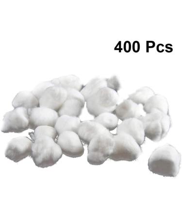 Milists 400 Pieces Medical-Grade Cotton Balls for Beauty & Makeup Removal - Ideal for Hospitals & Skincare - Buy Online on GoSupps.com