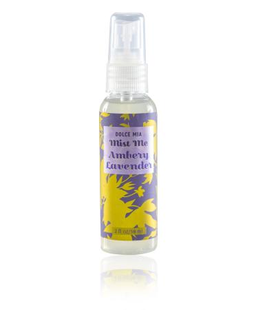 Dolce Mia | Mist Me | Ambery Lavender Fragrance | Body Mist & Perfume Pick Me Up | 2 oz