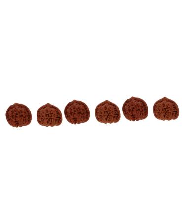 TOVINANNA 6 StK Walnuss-Fitness Handpiel Training Chinese stressball Spiritual baoding balls handle amplifier handballs for the healthcare training ball massage walnut nucleus