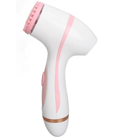 Electric Face Brush Waterproof Pore Deep Cleansing Silicone Facial Cleansing Brush for Salon (Pink) - Buy Online on GoSupps.com
