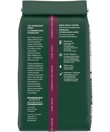 Starbucks Caff Verona Ground Coffee 340 Grams (pack of 6) Caff Verona 2040 Grams Caff Verona 6 - Buy Online on GoSupps.com