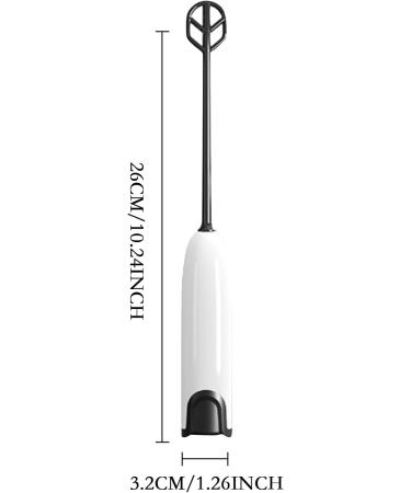 Formula Mixer Milk Powder Stirrer Handheld Mini Electric Mixer for Matcha Powder Cocoa Powder Anti Foaming Anti Bloating FFn756 (White One Size) standard size White - Buy Online on GoSupps.com