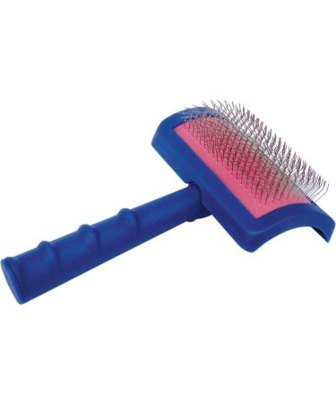 Show Tech Tuff on Tangles Slicker Brush - Professional Fur Care Tool for Long-Haired Pets | Ergonomic Design & Health Improvement - Buy Online on GoSupps.com