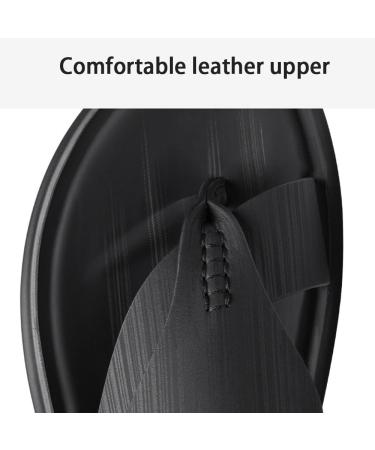 Orthopedic Beach Sandals for Men - Lightweight Non-Slip Flip Flops - Comfy Hallux Valgus Slippers - Summer Casual Foot Correctors - Size 7.5 Black - Buy Online on GoSupps.com