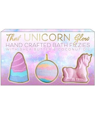 3 pack molded bath bombs- 225 Grams (Unicorn)