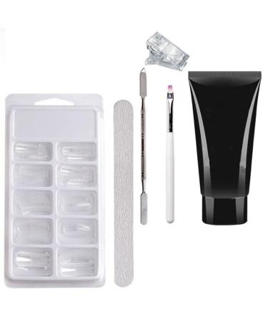 minkissy 1set Set Nail Extension Glue Set Gel Manicure Nail Tools Nail Extension Gel Manicure Extension Gel Nail Manicure Kit Nail Gel Manicure Extension Kit Nail Polish Lengthen Plastic 16x5cm Picture 4