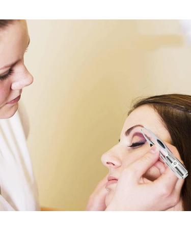 VOANZO 2-Piece LED Light Precision Tweezers Set for Eyebrow & Eyelash Care - Black & Red for Men & Women | International Shipping Available - Buy Online on GoSupps.com