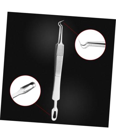 Hemoton 3pcs Clip Blackheads Extractor Blackhead Tweezers Tool Blackhead Extractor Pimple Extractor Tweezers Kit Stainless Popper Pimple Tweezers - Buy Online on GoSupps.com