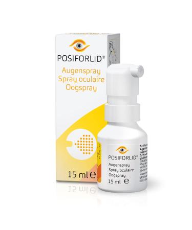 POSIFORLID eye spray. Supportive care for blepharitis and irritated eyelids 15 ml