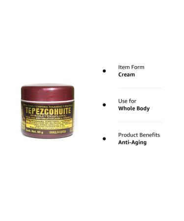 Organic Tepezcohuite Cream - Natural Skin Repair Solution - Buy Online on GoSupps.com