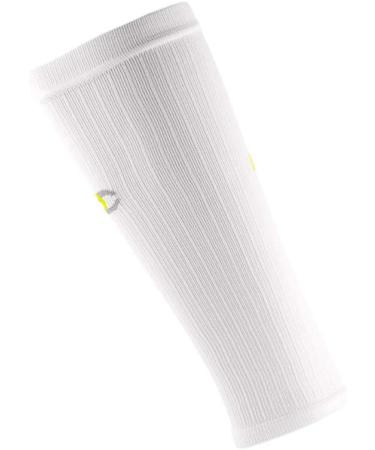 PRO Compression Calf Sleeve - Pain Relief for Running Cycling & Sports | White Large/X-Large - Buy Online on GoSupps.com