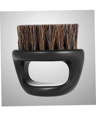 Minkissy Beard Care Brush | Wild Boar Bristle Shaving & Styling Brush for Men - Portable Beard Comb & Glass Brush - Buy Online on GoSupps.com