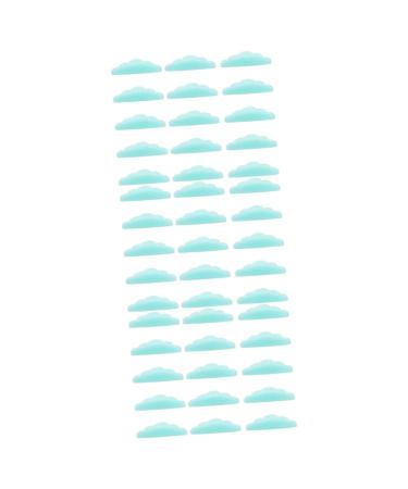 DOITOOL 45 Pairs Eyelash Lifting Pad Silicone Eyelash Pads Eyelash Lift Kit Lash Lift Tool Perm Kit Eyelash Lamination Silicone Lash Curlers De Silica Gel Silicone Pad Curly
