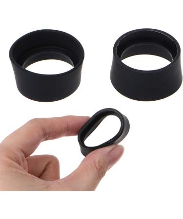 Kamonda 2pc Soft Rubber Eye Shield 29-30mm Cups for Binocular Microscope - Black - Buy Online on GoSupps.com