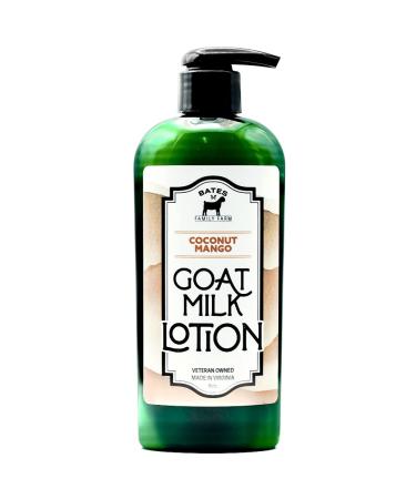 Bates Family Farm Goat Milk and Shea Butter Lotion 8 Oz (Coconut Mango)