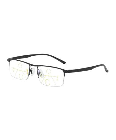 Qianfeng Autozoom glasses for presbyopia autozoom glasses reading glasses blue light anti bifocal men 1.5 far reading glasses reading strength with multifocal multifocus close
