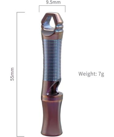 TACRAY Emergency Whistle Necklace - 120-130dB Loud Sound for Survival, Hiking, Camping & Pet Training (Purple) - Buy Online on GoSupps.com