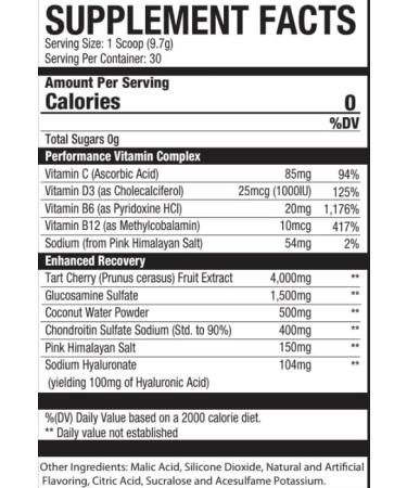 Runners Relief Joint Support Supplement - Glucosamine Chondroitin & Stimulant-Free Muscle Recovery - Watermelon Cherry Flavor with Tart Cherry Extract - Fast Shipping Internationally - Buy Online on GoSupps.com