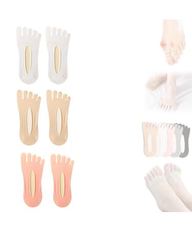 POCHY Orthoes Bunion Relief Socks Women Orthopedic Toe Compression Sock Anti Bunion Socks for Women and Men A One Size
