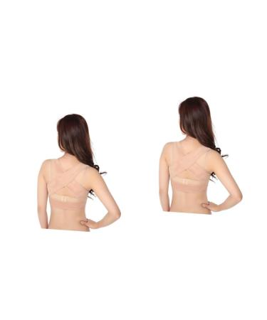 FRCOLOR 2pcs Hunchback Brace Women Humpback Corrector Women Posture Corrector Brace for Women Posture Corrector for Women XLx2pcs As Shownx2pcs