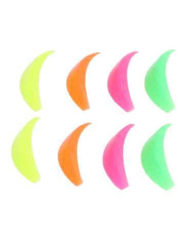 Lash Pads - 4 Pairs Reusable Soft Eyelash Perming Curlers in Mixed Colors | Beauty Salon Essentials | International Shipping Available - Buy Online on GoSupps.com