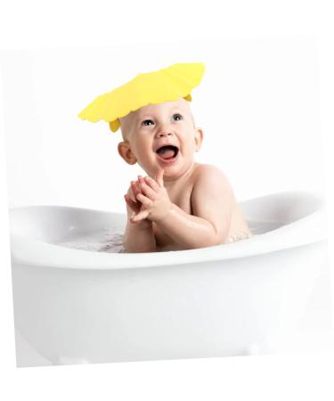 FRCOLOR 2pcs Shampoo Cap Bonnets for Toddlers - Bath Visor & Sun Hat Combo | Assorted Colors | 29.5X27.5CM - Buy Online on GoSupps.com