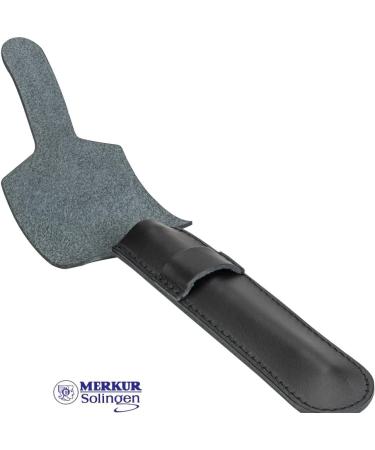 MERKUR Leather Case Black 5002 | Premium Shaving Accessories | Ideal for Wet Shaving | Made in Germany - Buy Online on GoSupps.com
