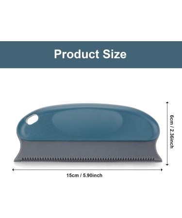 Molain Animal Hair Remover Brush - Effective Dog & Cat Hair Removal for Carpets Furniture and Cars - Dark Blue Rubber Brush - Buy Online on GoSupps.com