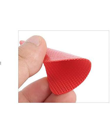 6 Pairs Red Heart-Shaped Non-Slip Shoe Grips for Men & Women | Wear-Resistant Sole Protector Pads - Buy Online on GoSupps.com
