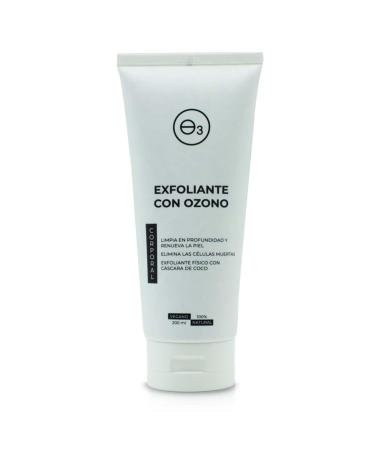 OZONO D'OR - 100% Natural Organic Ozone Body Scrub for Oily Skin, Acne, Blackheads, Blemishes, Clogged Pores | Body Scrub 200ml