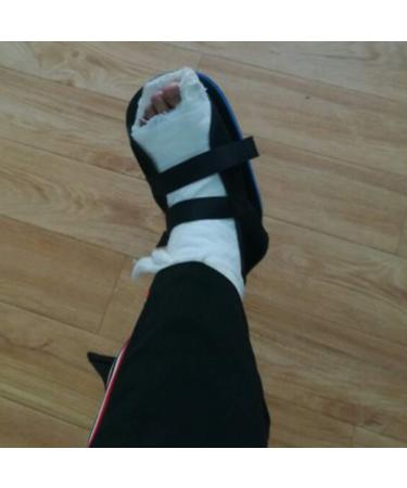 Medical Open Toe Plaster Cast Shoe | Postoperative Recovery & Rehabilitation | Ankle Brace for Sprains | Toe Separators & Protectors SM (25 cm - Buy Online on GoSupps.com