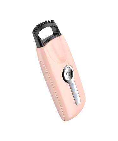 Electric Eyelash Curler Electric Heat Curler for Lashes - Eyelash Heat for Eye Lash Curler for Long-Lasting Curl Rechargeable Quick Heating Portable Lashes Heating Curler Pink