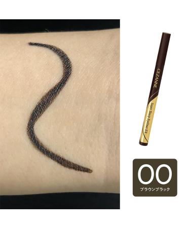 Cezanne Super Sharp Eyeliner EX - Brown Black | International Shipping Available - Buy Online on GoSupps.com
