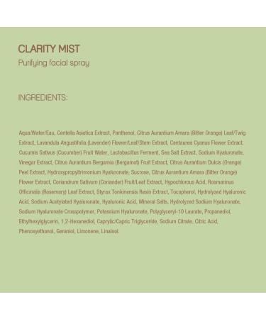 Pixi Beauty Clarity Mist | Cooling and Soothing | 80ml / 2.7 fl oz - Buy Online on GoSupps.com