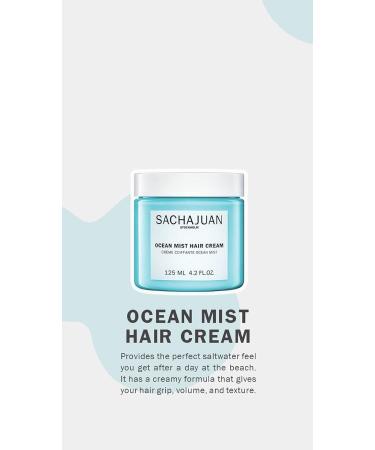 SACHAJUAN Ocean Mist Hair Cream 4.2 Fl.Oz - Beachy Waves and Volume Boost - Buy Online on GoSupps.com