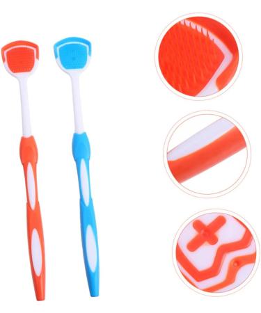 Housoutil Portable Tongue Cleaner Brush - Effective Scraping Tool for At-Home Oral Hygiene - Buy Online on GoSupps.com