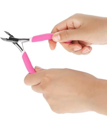 Nail cutter for strong nails head cutter nail pliers premium nail pliers with a sharp and smooth cut for hard toenails toenail clippers for heavily ingrown hard toenails(Rosenrot) - Buy Online on GoSupps.com