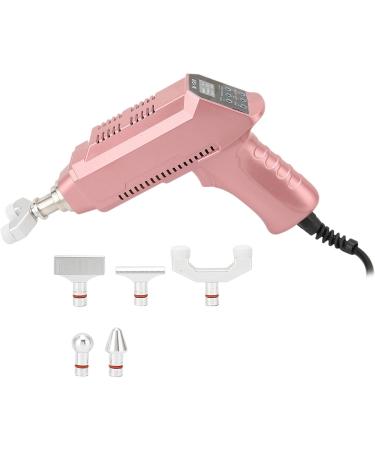 Electrical Chiropractic Massage Device - 30 Strength Levels 6 Rose Gold Massage Heads Chiropractor-Recommended Adjustment Tool - Buy Online on GoSupps.com