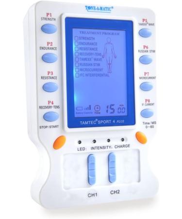 Buy Electronic Muscle Stimulator - 2 Channel TENS EMS | Pain Relief Muscle Building & Toning - International Shipping - Buy Online on GoSupps.com
