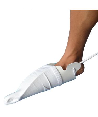 Elderly Wear Socks Tool Care AST Disability Elderly Socks Aid (White) White