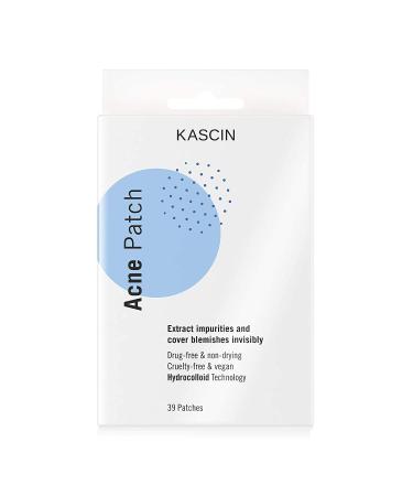 KASCIN Premium Spot Patches 39 Hydrocolloid Patches Spot Stickers Made in Korea Acne Patch for Pimple Acne Patches