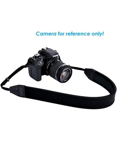 Fotasy Anti-Slip Neoprene Neck Strap for Canon 6D 5D 7D 80D 70D 60D - Adjustable and Comfortable - Buy Online on GoSupps.com