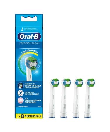 BRAUN Oral-B Precision Clean replacement heads 4-pack | CleanMax.