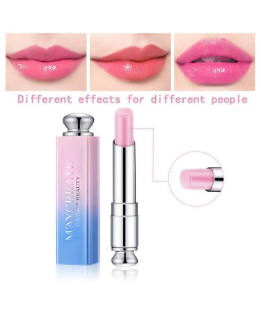 3 Pcs Korean Magic Color Changing Lip Balm Set - Long Lasting Waterproof Moisturizing Lip Tint Stain Gloss for Women - Buy Online on GoSupps.com