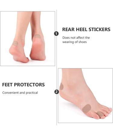 FOMIYES Blister Prevention Pads - Moleskin Tape for Heels | 10 Adhesive Sheets | Breathable Foot Care Cushion | Pre-Cut Blister Tape for Ultimate Comfort - Buy Online on GoSupps.com