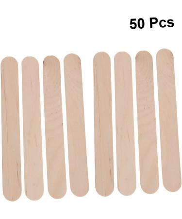 Beavorty 150 Wax Applicator Sticks - Wooden Ice Rods for Hair Removal | Bamboo Spatula for Women - Buy Online on GoSupps.com